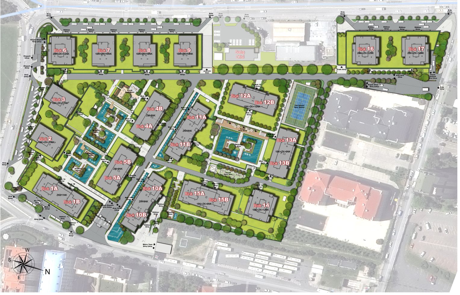Site Plan (Vaziyet Planı)
