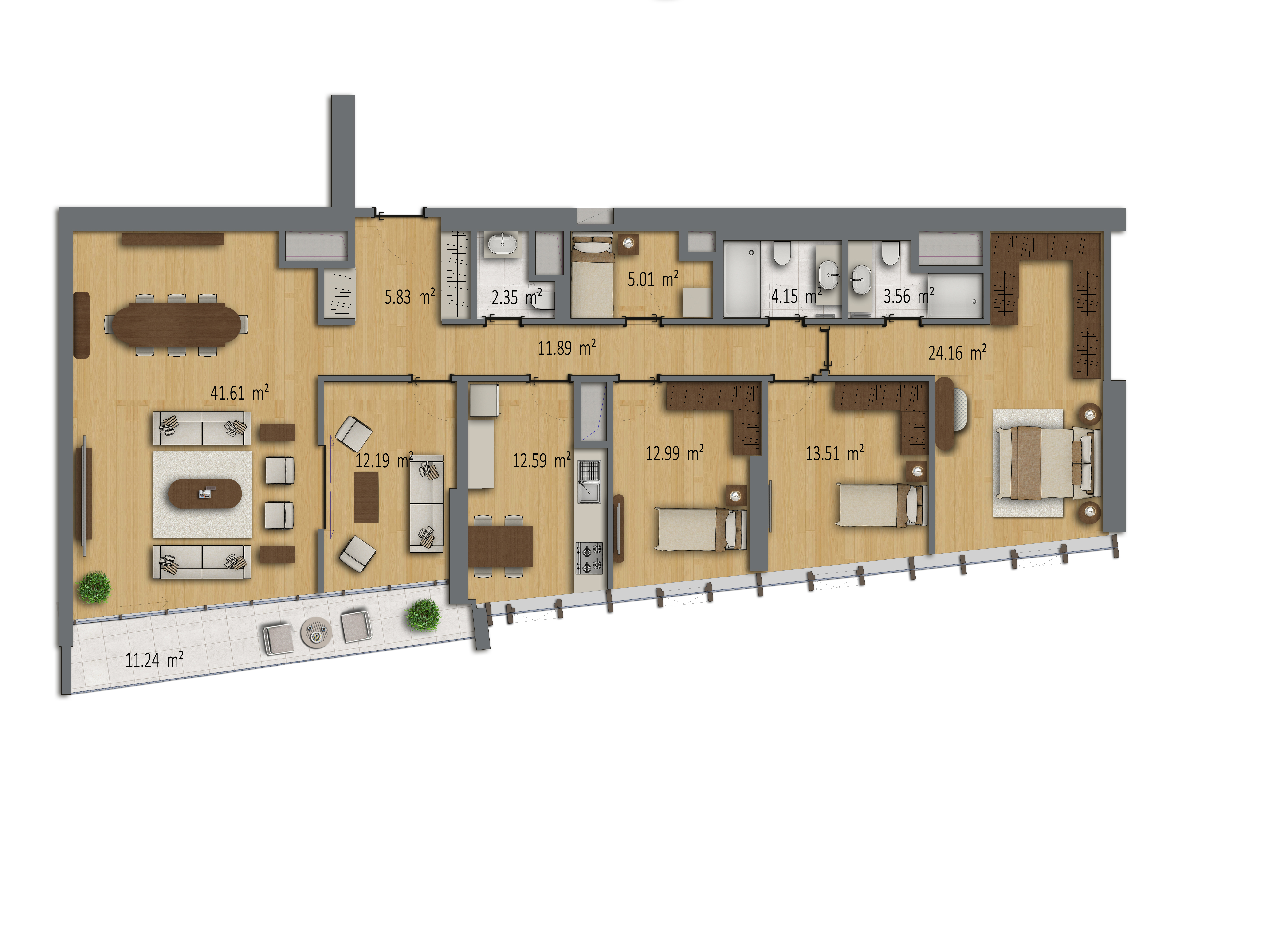 4.5+1 - 241.62 m2