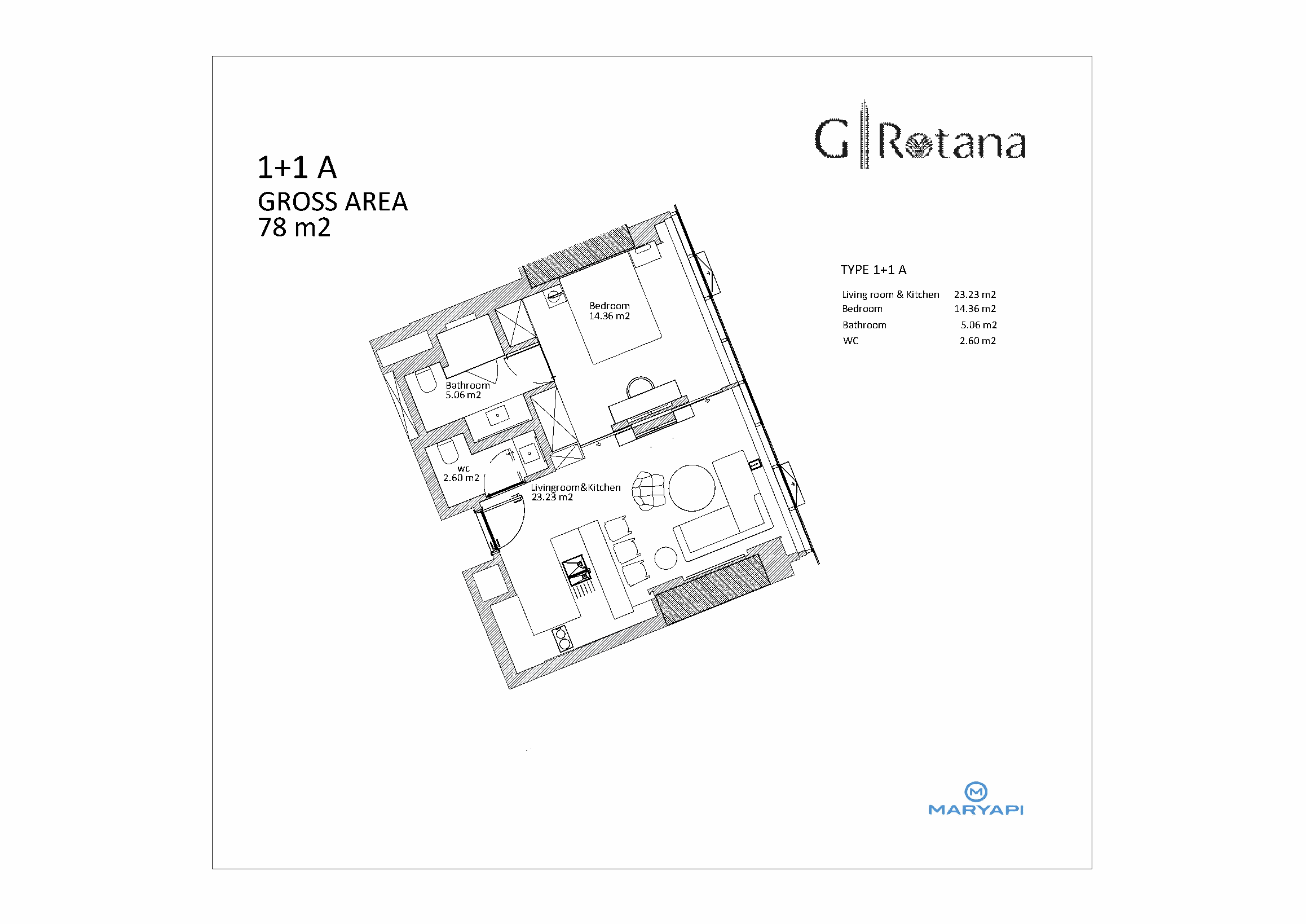 1+1 A