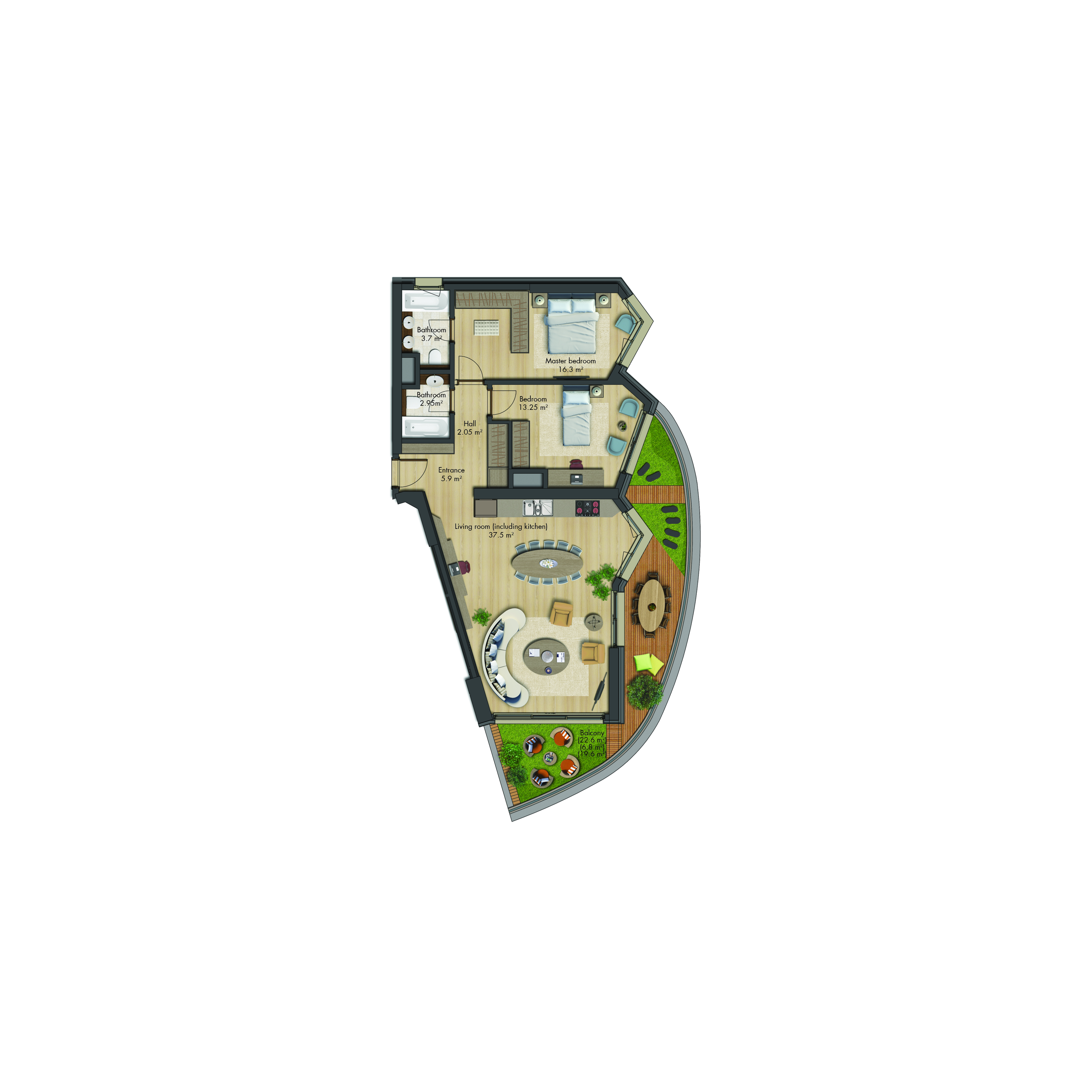 SeaPearl Istanbul floor plan 5
